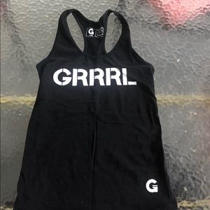 GRRRRL tank top
